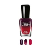 Kaloaede Manicure Temperature Change Nail Polish Color Control Long Lasting Quick Drying (Red, 0.23 fl oz)