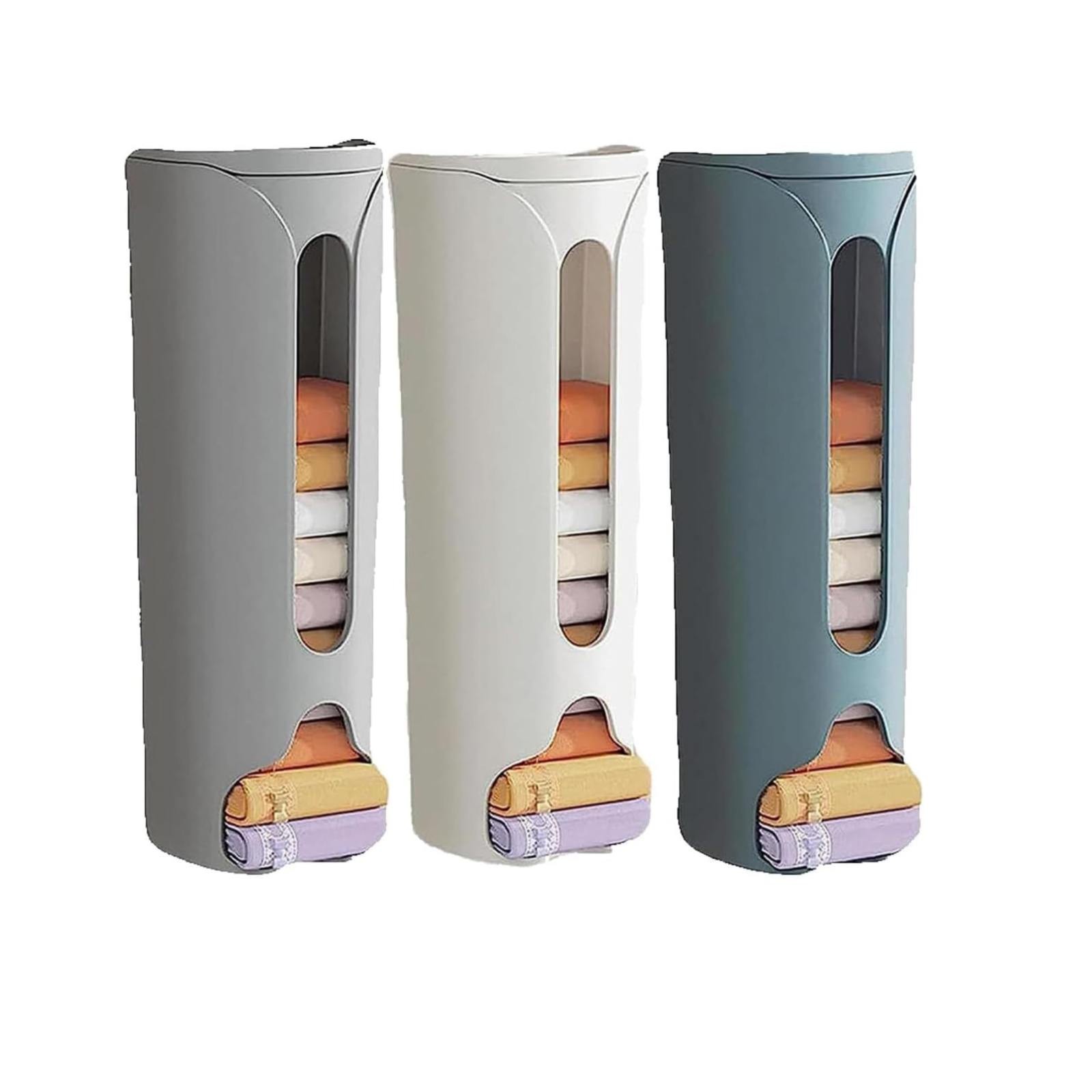 Kaloaede Wall Mounted Socks Panties Storage Box Drawer Bra Organizer