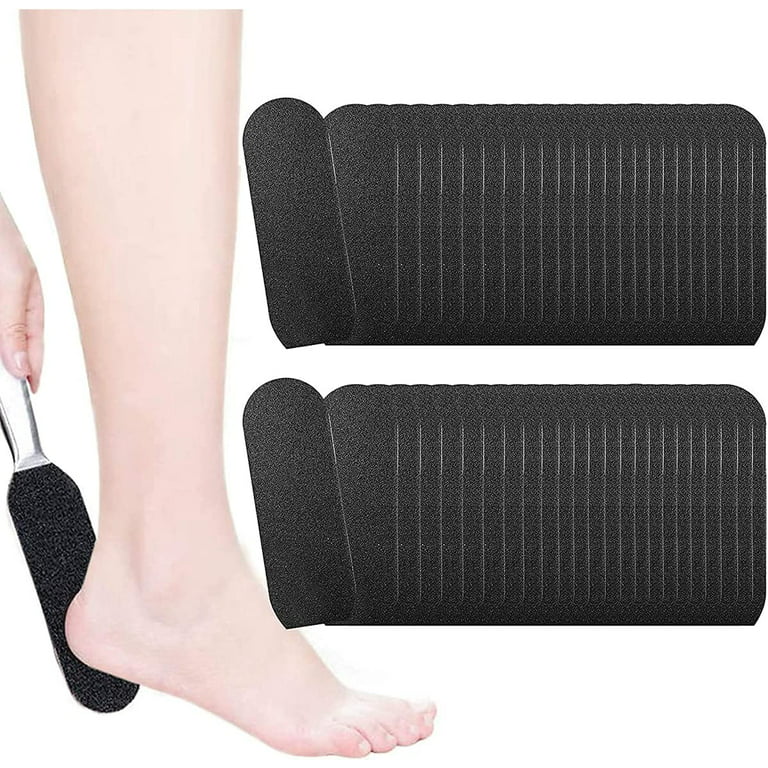 Professional Pedicure Foot File,Coarse/Fine Double Side and Reusable  Stainless Steel Cracked Skin Corns Callus Remover Feet Rasp