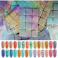 thumbnail image 1 of Kalolary 288 Pcs 96 Designs Nail Vinyls Nail Stencil Stickers Nail Polish Stencils for Nail Art Design, 24 Sheets, 1 of 7