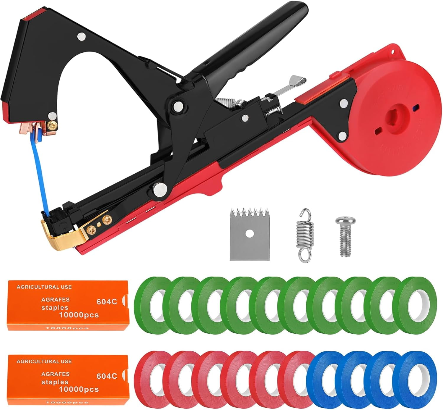 Kalolary Black Red Binding Pliers for Plants