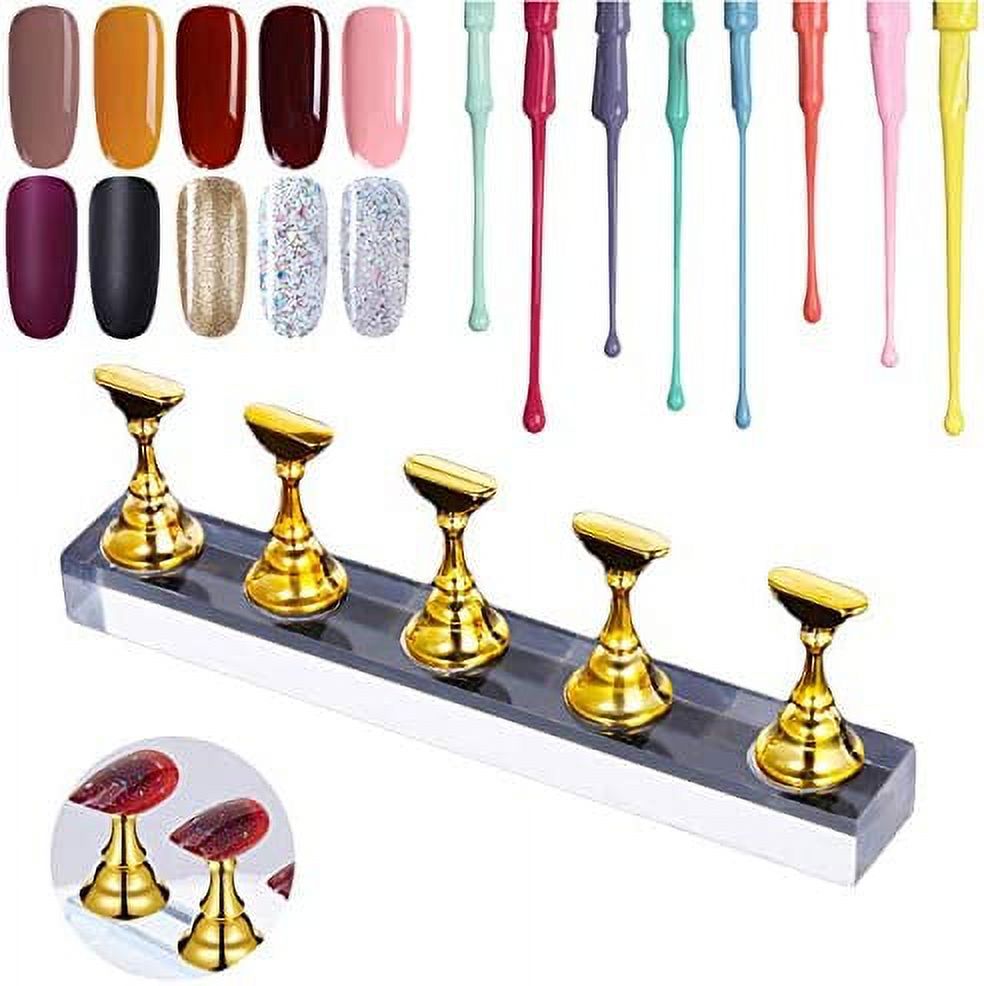 Kalolary Nail Stand Holder Set, Strong Nail Holders Acrylic