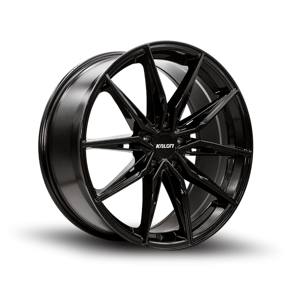 Kalon Cypher 102 20x8.5 +35 Gloss Black Wheel Rim 5x120 (QTY 1) 102A-2085H35