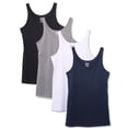 thumbnail image 1 of Kalon Women's 4-Pack Modern Shelf Bra Cami Base Layer, 1 of 6