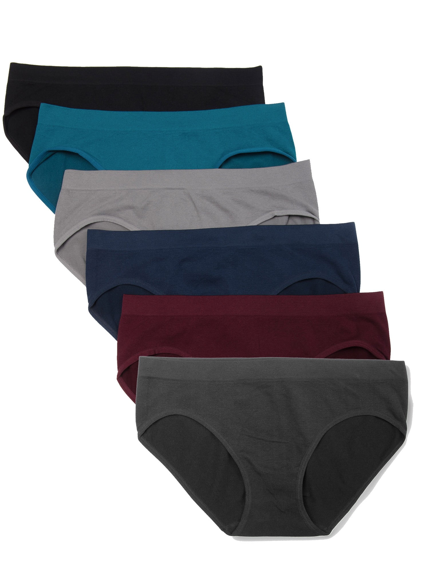 Greem Women's Nylon Hipsters (Pack of 5) (Greem-Hipster Panties-M_Multicolour_M)  : : Fashion