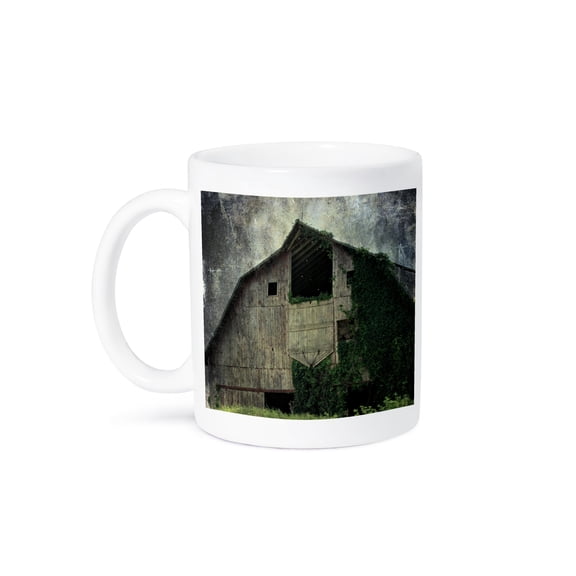 3drose, Kalona Barn with Ivy, 15oz Mug