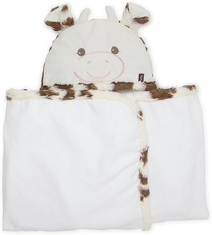 Kaloo Les Amis Baby Bath Towel, Milky Cow