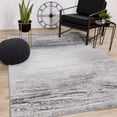 thumbnail image 1 of Northside Decor Brookfield Collection - Blue/White Distressed Blend Rug Grey/Blue/White 5'3" x 7'7" 5' x 8' Living Room,Bedroom,Dining Room, 1 of 5