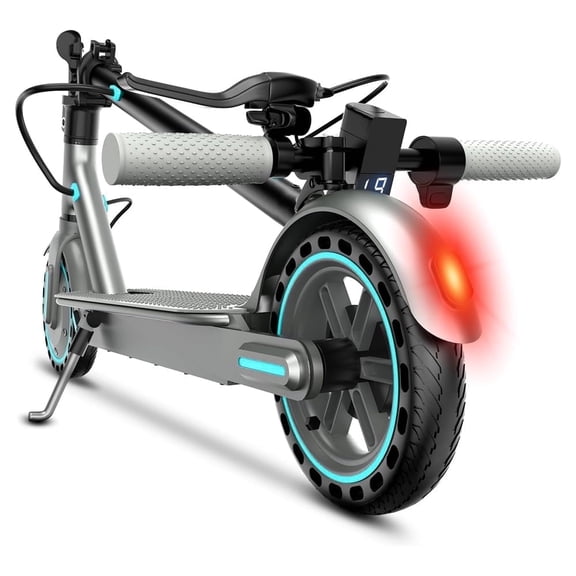 Adults Electric Scooter for Teens,Long Range Portable Commuting E Scooter,350W Motor 8.5" Solid Tires, Fast Speed 19mph,Top 20Miles