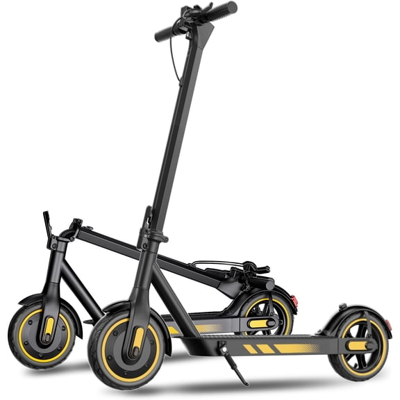 Electric Scooter for Adults Portable,Foldable Commuter Teens E Scooter 10" Solid Tires,Fast Speed 25mph,25Miles Long Range,500W High