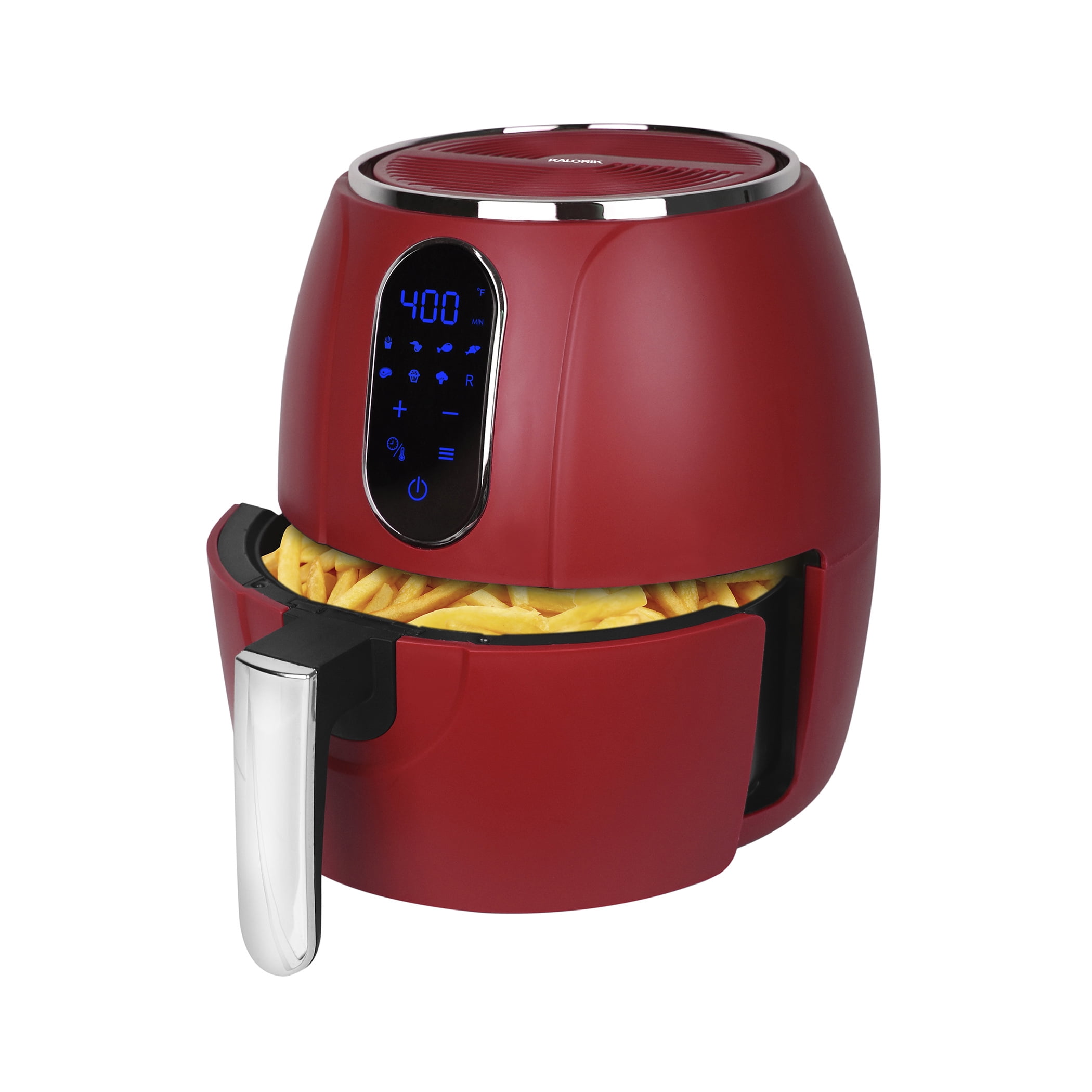 Bella 2-Quart Electric Air Fryer Red 