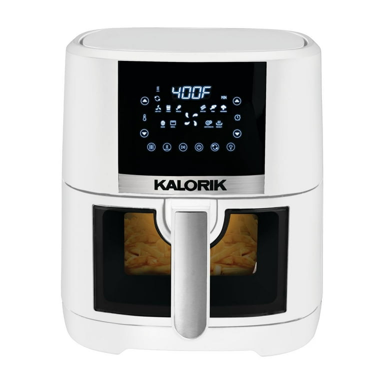 Kalorik® 5 Quart Air Fryer with Ceramic Coating and Window, New