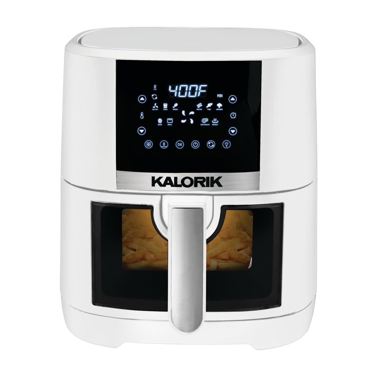 Kalorik 5 Quart 13.5 ” Air Fryer with Ceramic Coating and Window