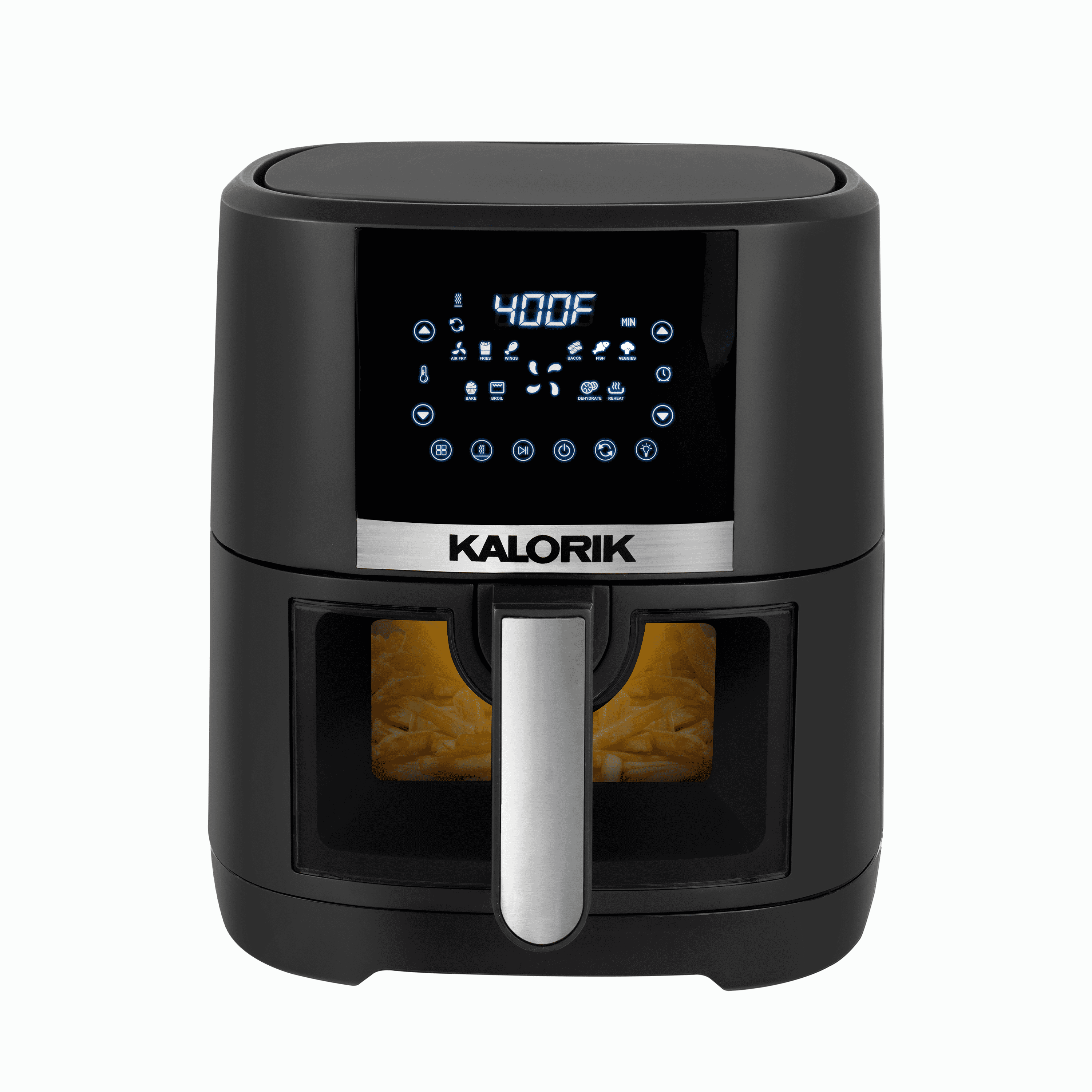 Kalorik FT 44844 SS 3.5-Quart Stainless Steel Air Fryer at