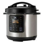 Kalorik 6 Qt. 10-in-1 Multi-Use Electric Pressure Cooker | Stainless Steel