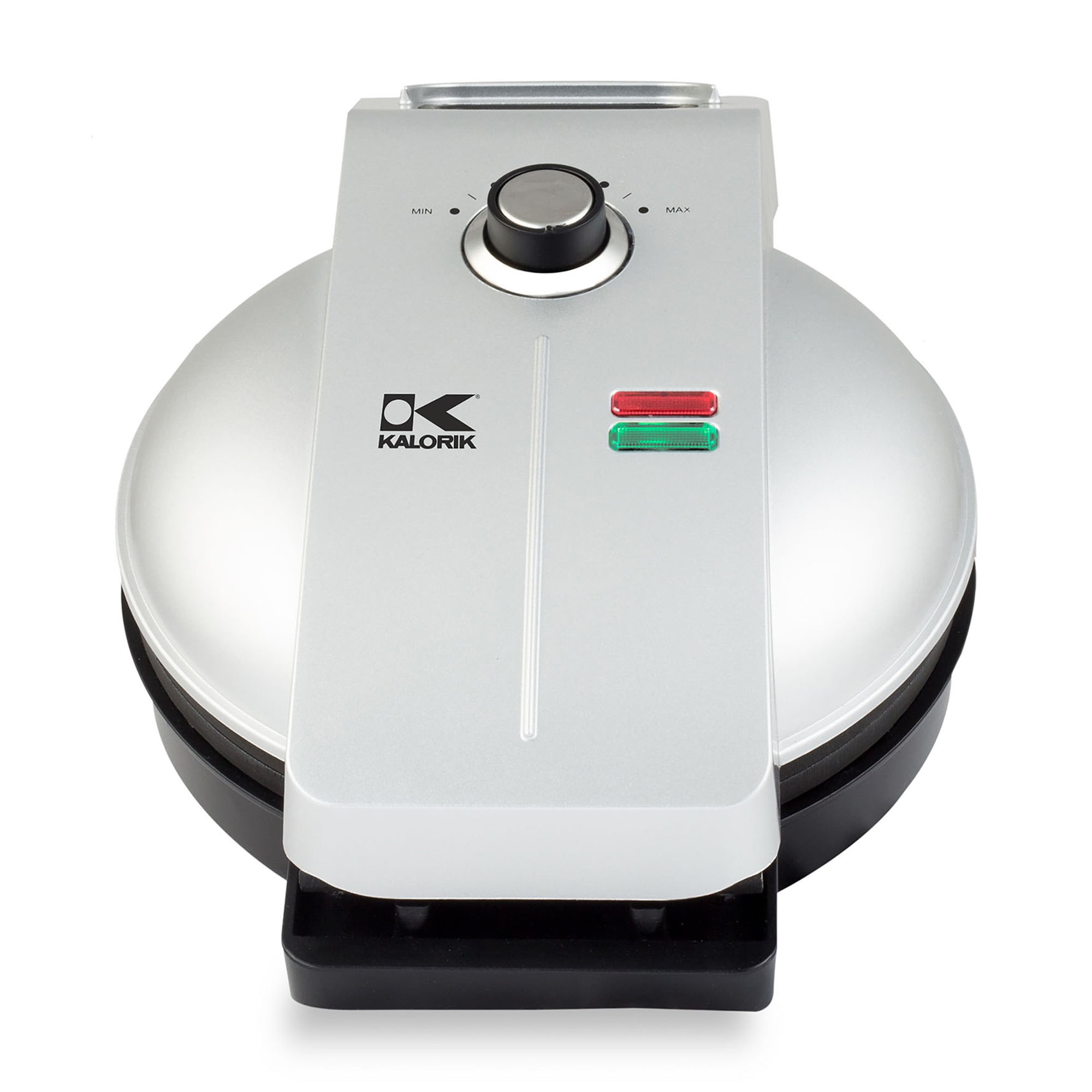 Kalorik Silver Adjustable Temperature Belgian Waffle Maker