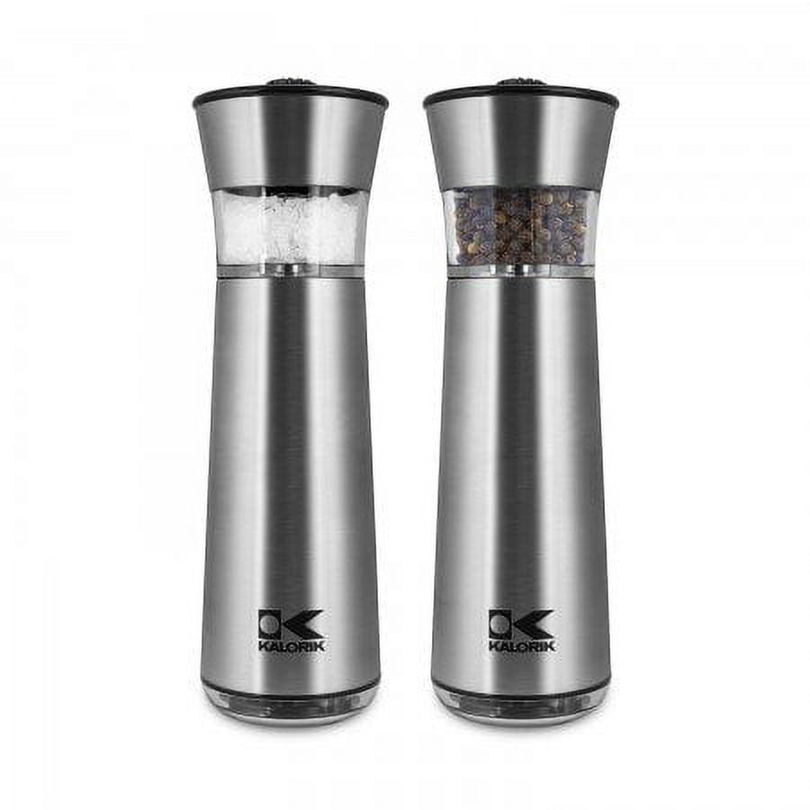 Tomeem Upgraded Larger Capacity Electric Salt and Pepper