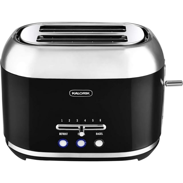 Kalorik Modern Heavy Duty 2Slice Rapid Toaster with Removable Crumb