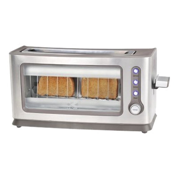 Kalorik Stainless Steel Glass Toaster