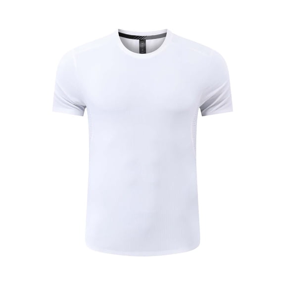 Kaluayu Mens Silk T Shirt Soft Undershirt Summer Comfort Breathable Tee Workout Top Casual Sleep Wear No Shrink,Great Gift