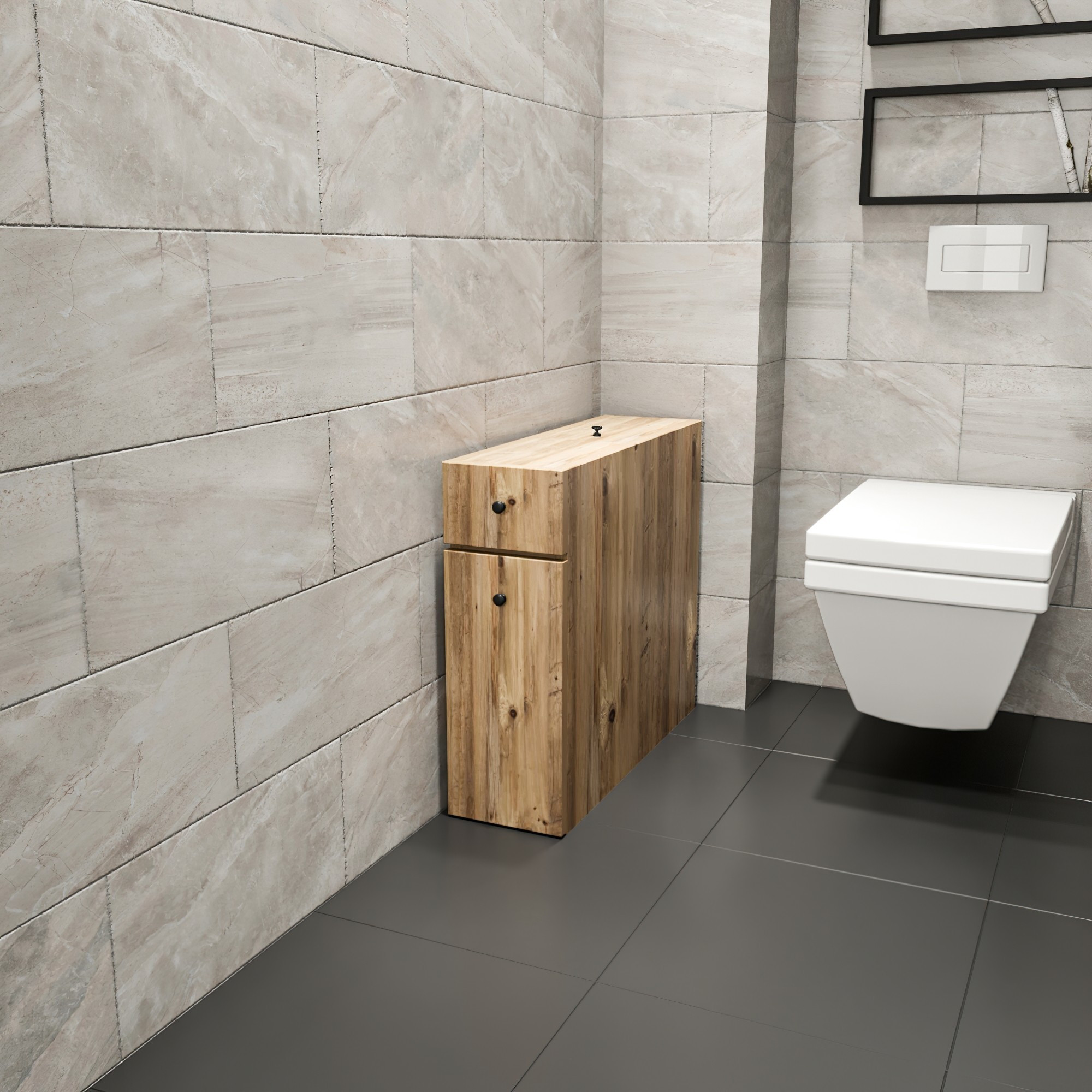 Kalune Design,Oak Particle Board,Bathroom