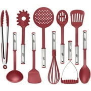 Kaluns 10-Pc Nylon & Stainless Steel Cooking Utensils Kitchen Set Household Essentials