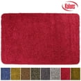 thumbnail image 1 of Kaluns Front Door Mat, Super Absorbent Non Slip Door Mat with PVC Waterproof Backing, Machine Washable Door Rugs for Entryway (20x30 Pink), 1 of 7