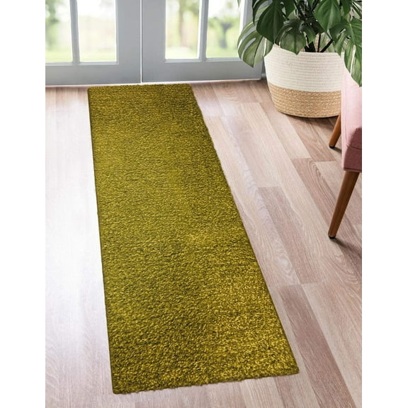 Kaluns Runner Rug, Hallway Runnert, Super Absorbent Rug Runner, Doormats for Entrance Way, Non Slip PVC Waterproof Backing, Machine Washable (2'x6' Runner, Light Brown)
