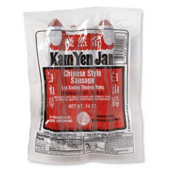 Kam Yen Jan Chinese Style Sausage, 14oz