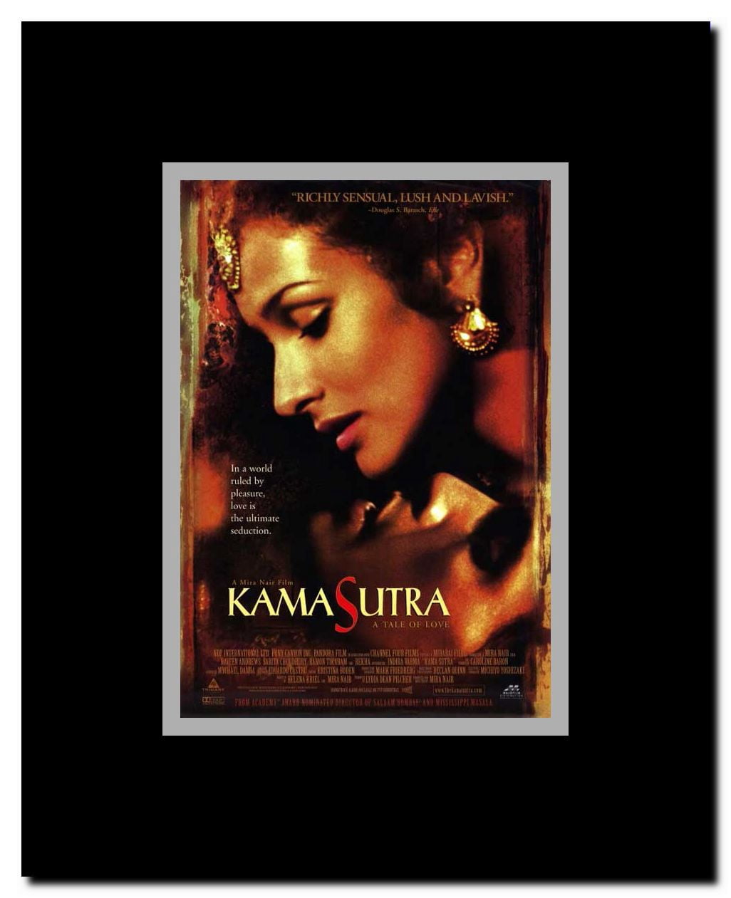 Kama Sutra: A Tale of Love Framed Movie Poster