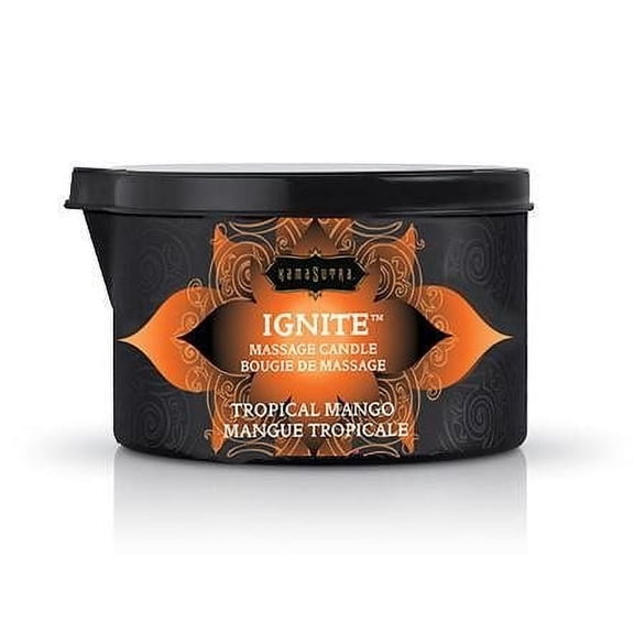 Kama Sutra Ignite Massage Candle, Tropical Mango