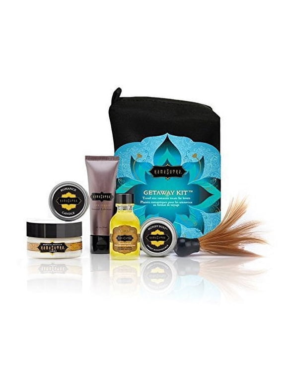 Kama Sutra Intimate Gift Sets & Fun Travel Kits THE GETAWAY KIT (Escape to a romantic paradise with the essential travel kit for lovers.)
