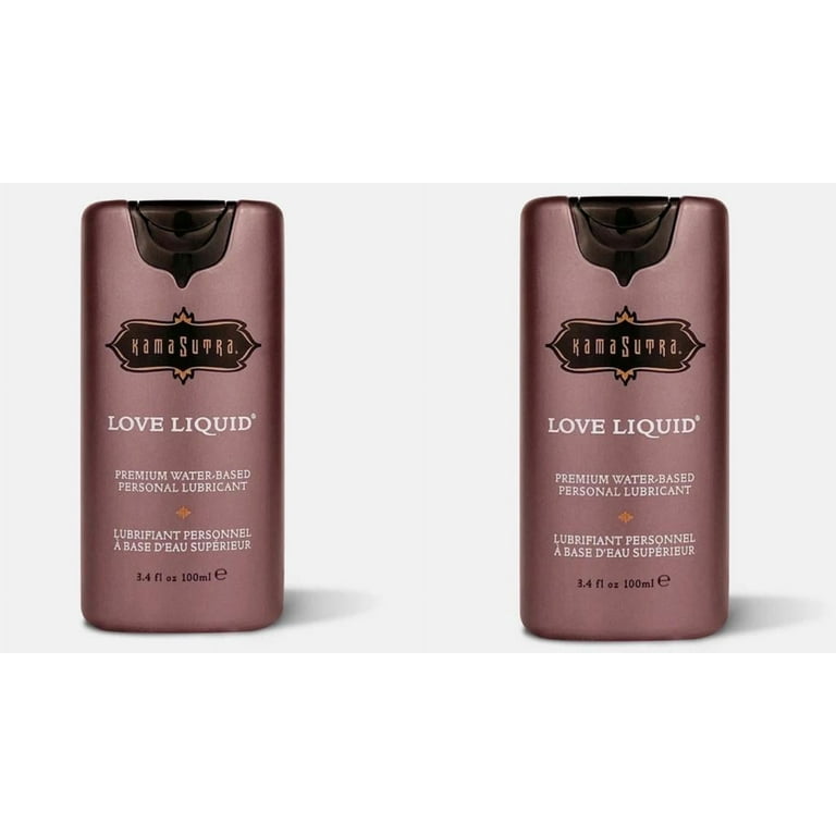 Kama Sutra Love Liquid Water-Based Lubricant (Pack of 2) - Walmart.com