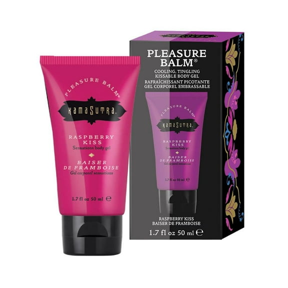 Kama Sutra Pleasure Balm Sensations 1.7oz - Raspberry Kiss