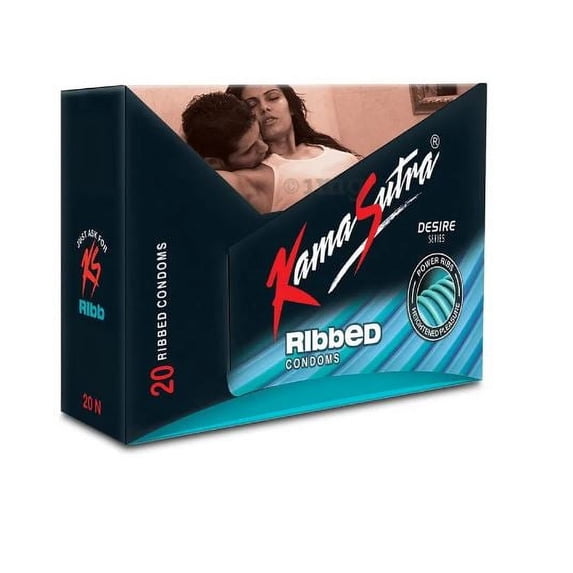 KamaSutra Ribbed Condom 20 condoms