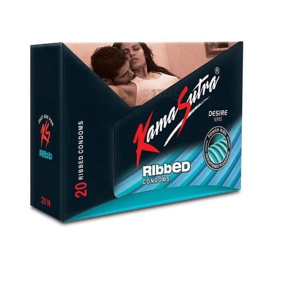 KamaSutra Ribbed Condom 20 condoms