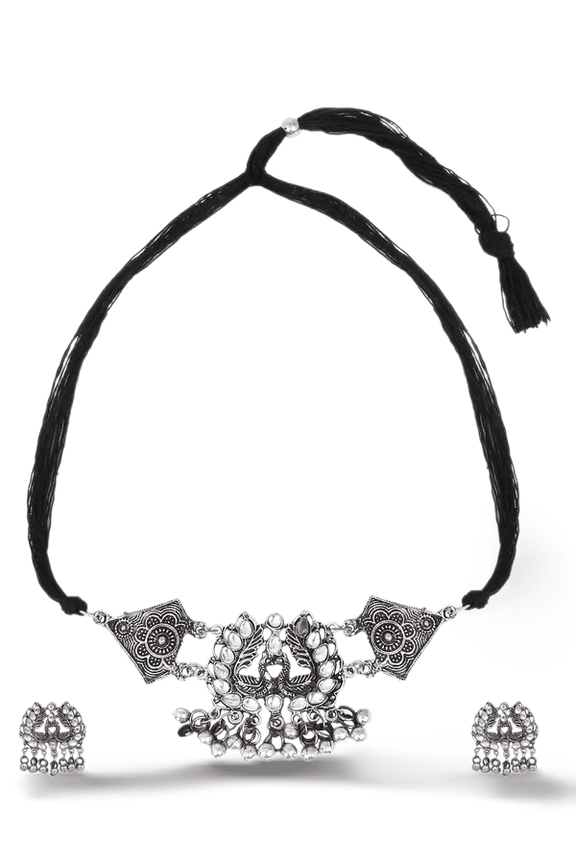 Oxidized Jewellery Set