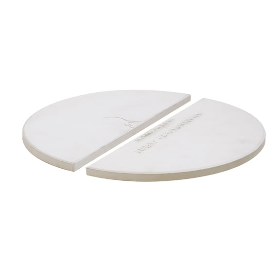Kamado Joe Half-Moon Deflector Plates for Big Joe 24-inch Grill (Set of 2)