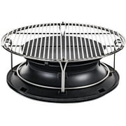 Kamado Joe BJ-Hyper Big Joe SloRoller with Cooking Rack, Black