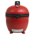 thumbnail image 1 of Kamado Joe Big Joe II 24 Inch Ceramic Outdoor Charcoal Grill BBQ without Cart, 1 of 7