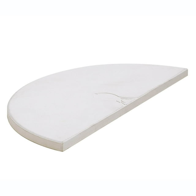 Free Shipping! Kamado Joe Classic Joe Half Moon Heat Deflector Plate Stone Cooking Rack, 2 Pack