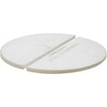 Kamado Joe Indirect Cooking HalfMoon Ceramic Heat Deflector Plates for Classic Joe Charcoal