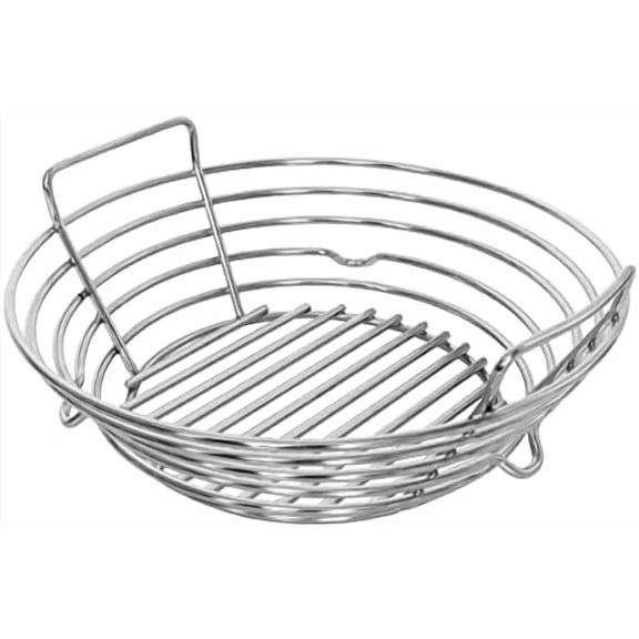 Kamado Joe JR Charcoal Ash Basket, Stainless Steel Grill Ash Basket for Minimax Big Green Egg and Other Charcoal Grills