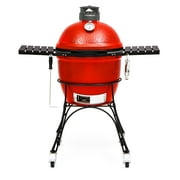 Kamado Joe Classic II 18 inch Charcoal Grill in Blaze Red