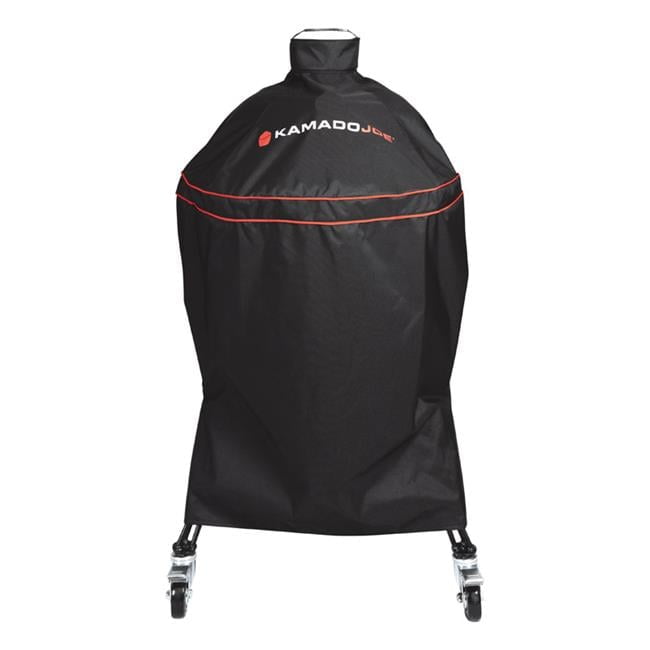 Black Weatherproof Vinyl Grill Cover for Kamado Joe Classic