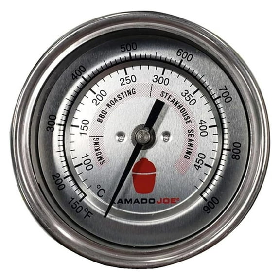 Kamado Joe Thermometer KJ-T23 Replacement - Compatible with Big Joe, Pro Joe & Classic Joe Grills - Accurate Temp Monitoring for Ceramic Smokers - Part #KJ-T23