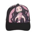 thumbnail image 1 of Kamado Nezuko Adult Baseball Cap Adjustable Sun Visor Hat Prints Trucker Hats Skull Cap Headwear for Men Women, 1 of 6