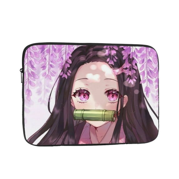 Kamado Nezuko Laptop Sleeve Case Shockproof Portable Laptop Inner Bag Protective Notebook Case 13 Inch