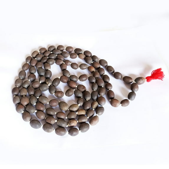 Kamal Gatta Mala 108+1 Beads Prayer Jaap Mala Necklace Hindu Spirituals Rosery For Gift-66 in (10 mm)