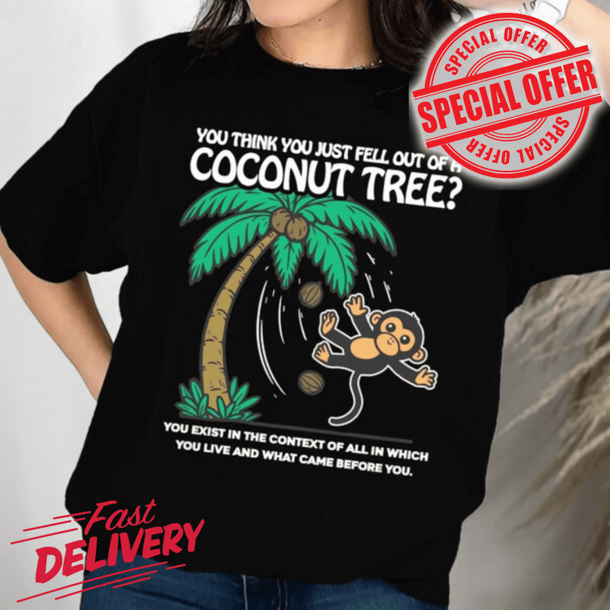 Kamal Harriss 2024 Presidential T-shirt Monkey You Think You Just Fall